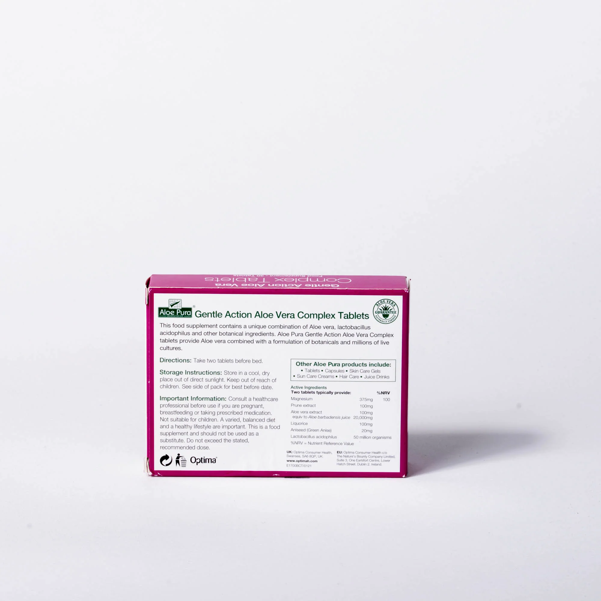 Aloe Pura Aloe Vera Complex Tablets - Image 3