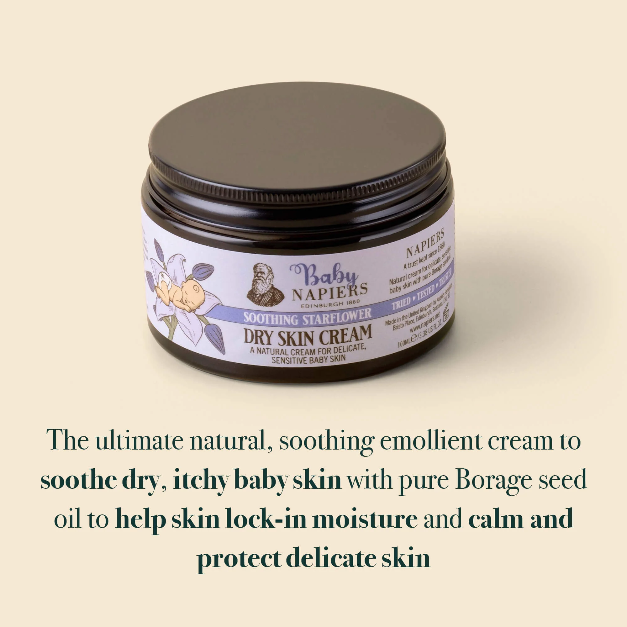 Napiers Baby Starflower Dry Skin Cream - Image 2