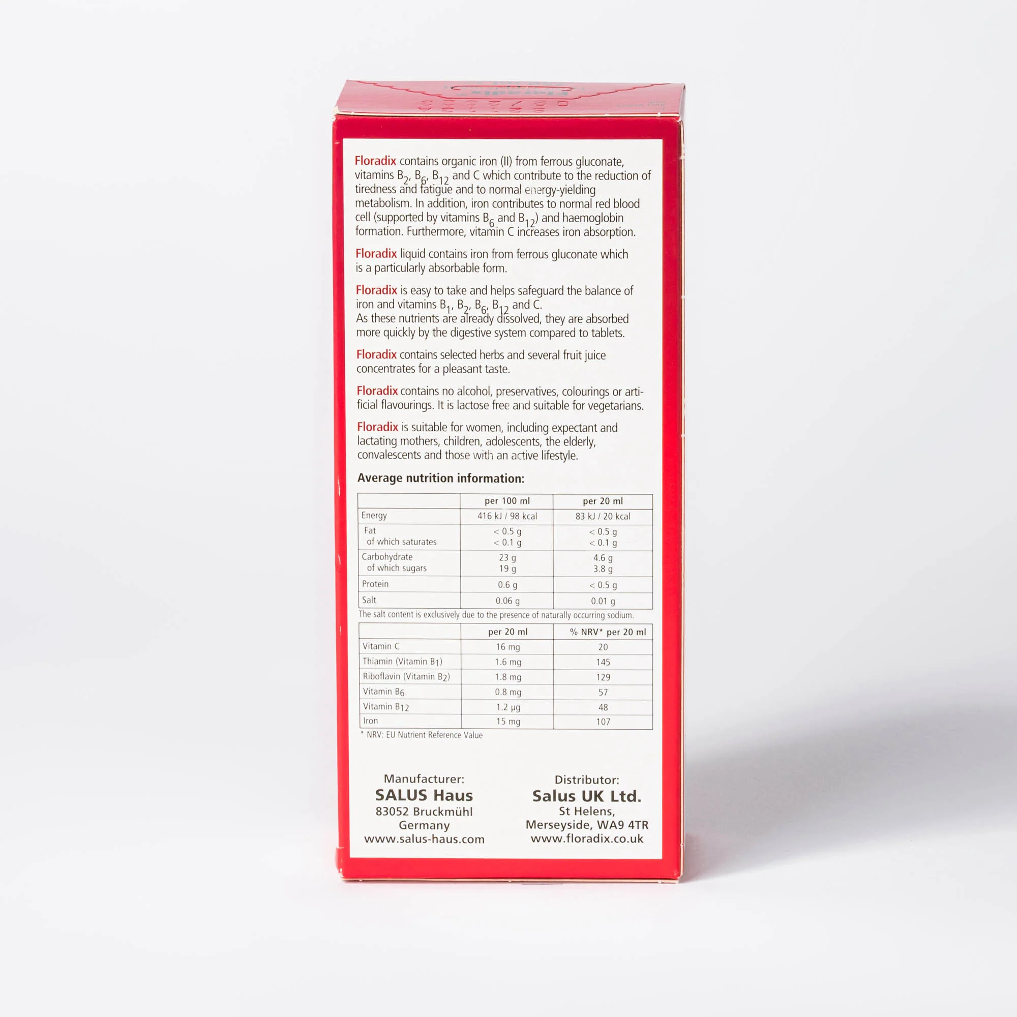 Floradix Liquid Iron Formula - Image 5