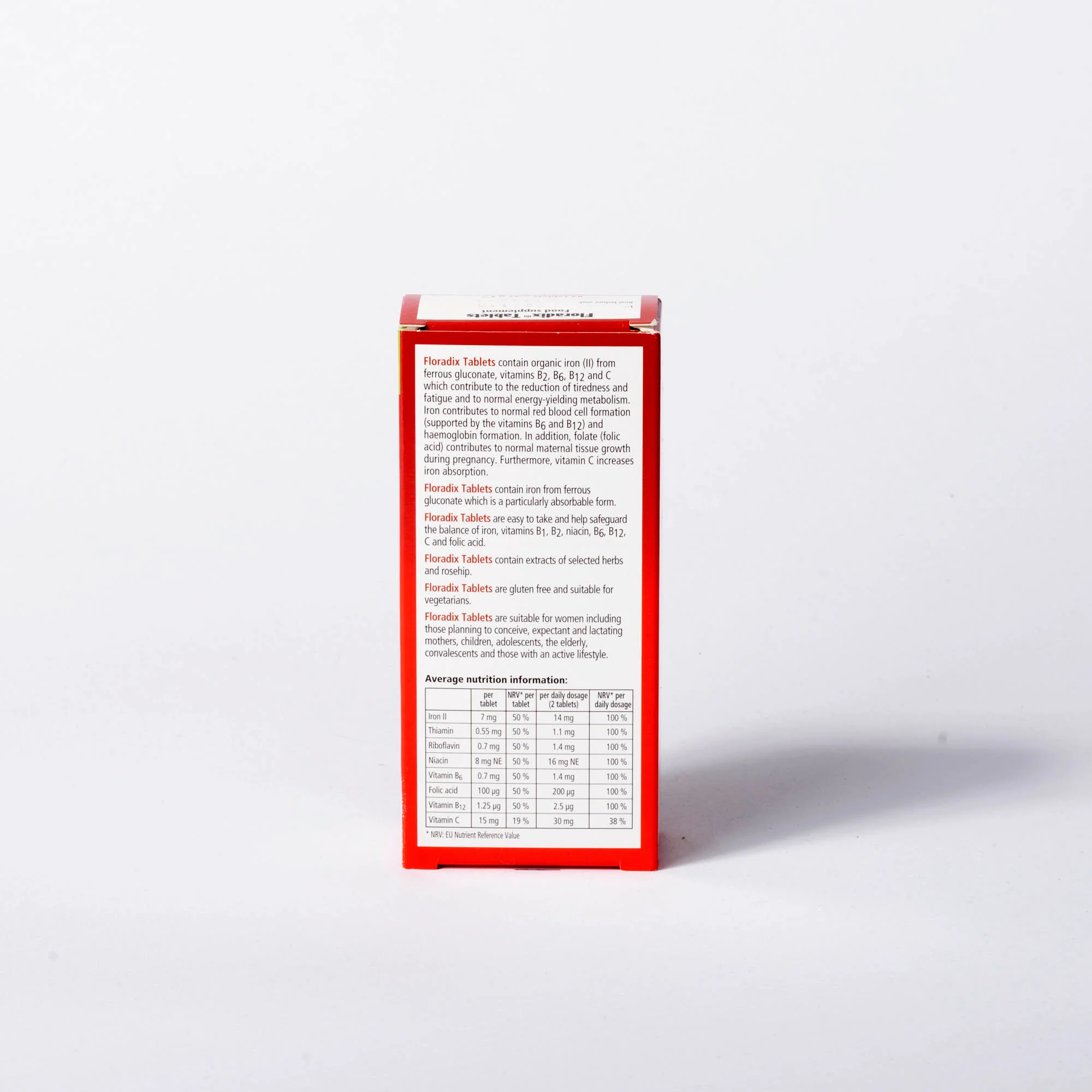 Floradix Tablets - 84 Tablets - Image 2