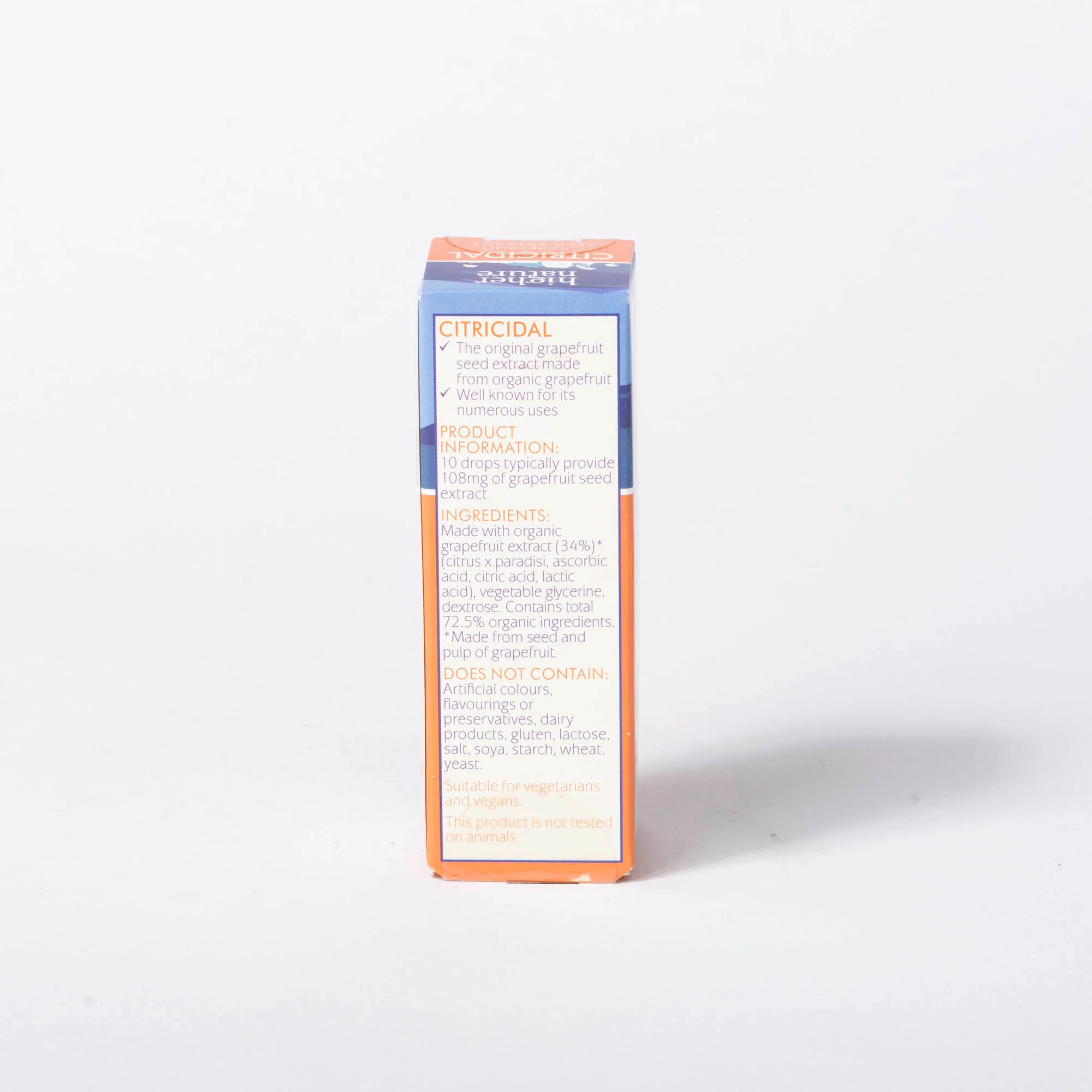 Higher Nature Citricidal Grapefruit Seed Extract - 25ml - Image 3