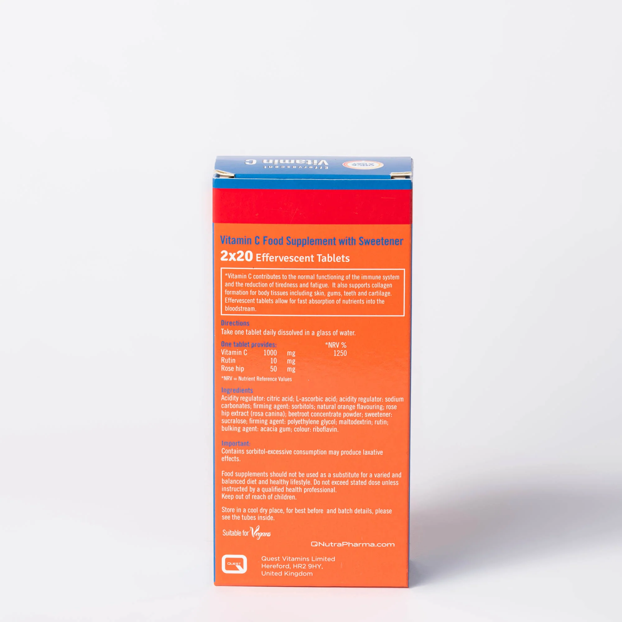 Higher Nature Vitamin C Effervescent Tablets - Image 3