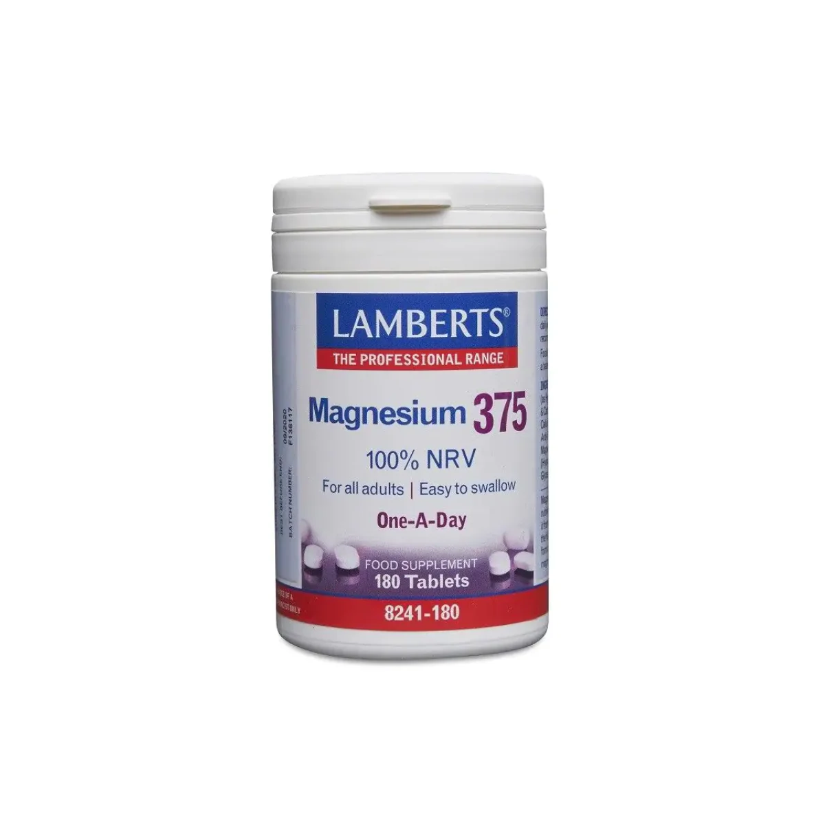 Lamberts Magnesium 375 Tablets - Image 2