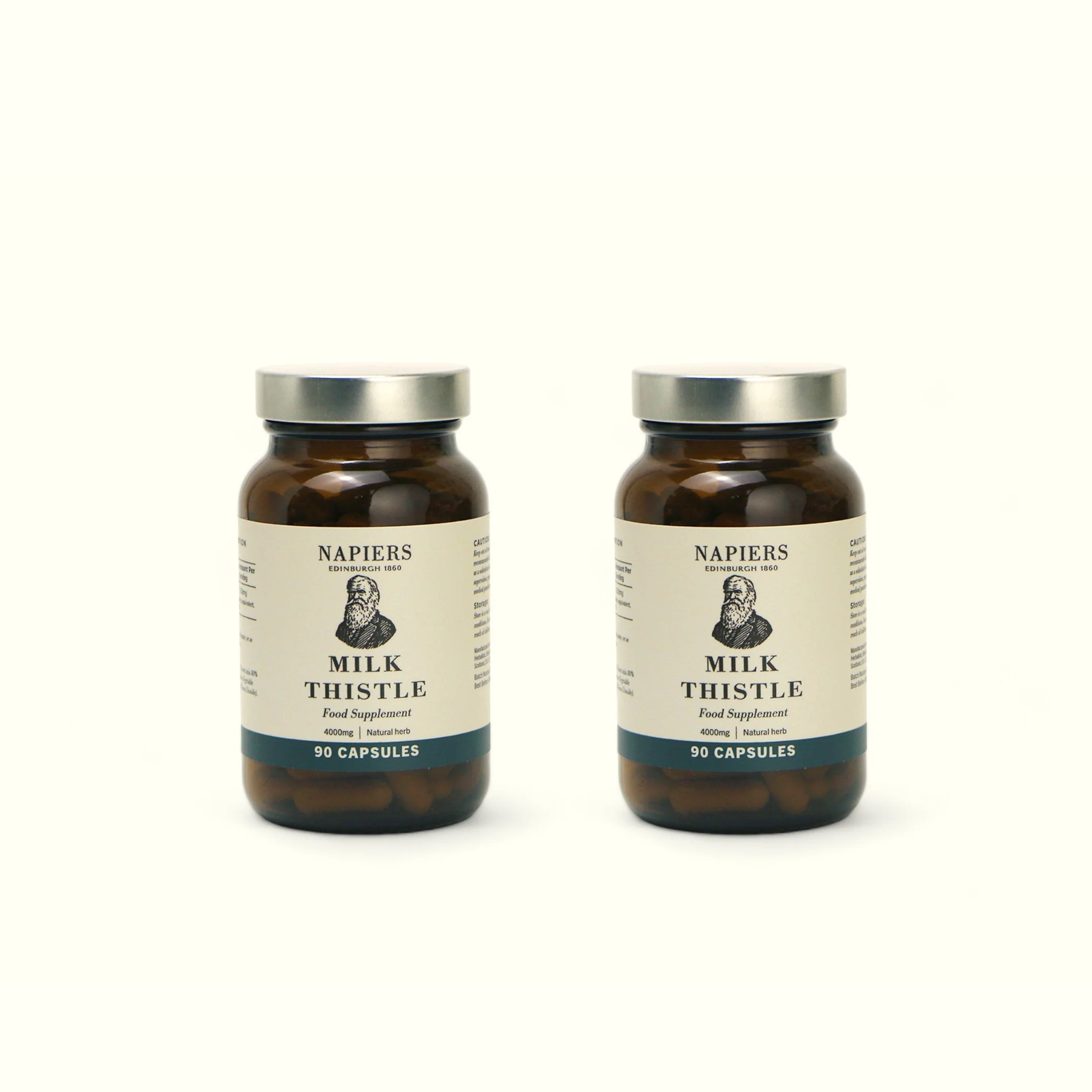 Napiers Milk Thistle 90 Capsules 4000mg - Image 4