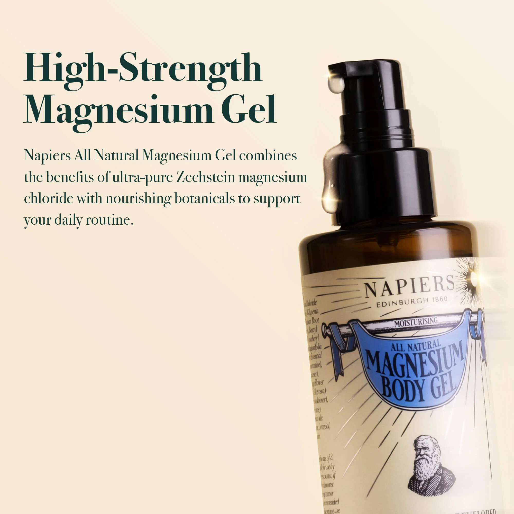 Napiers All Natural Magnesium Body Gel - Image 2