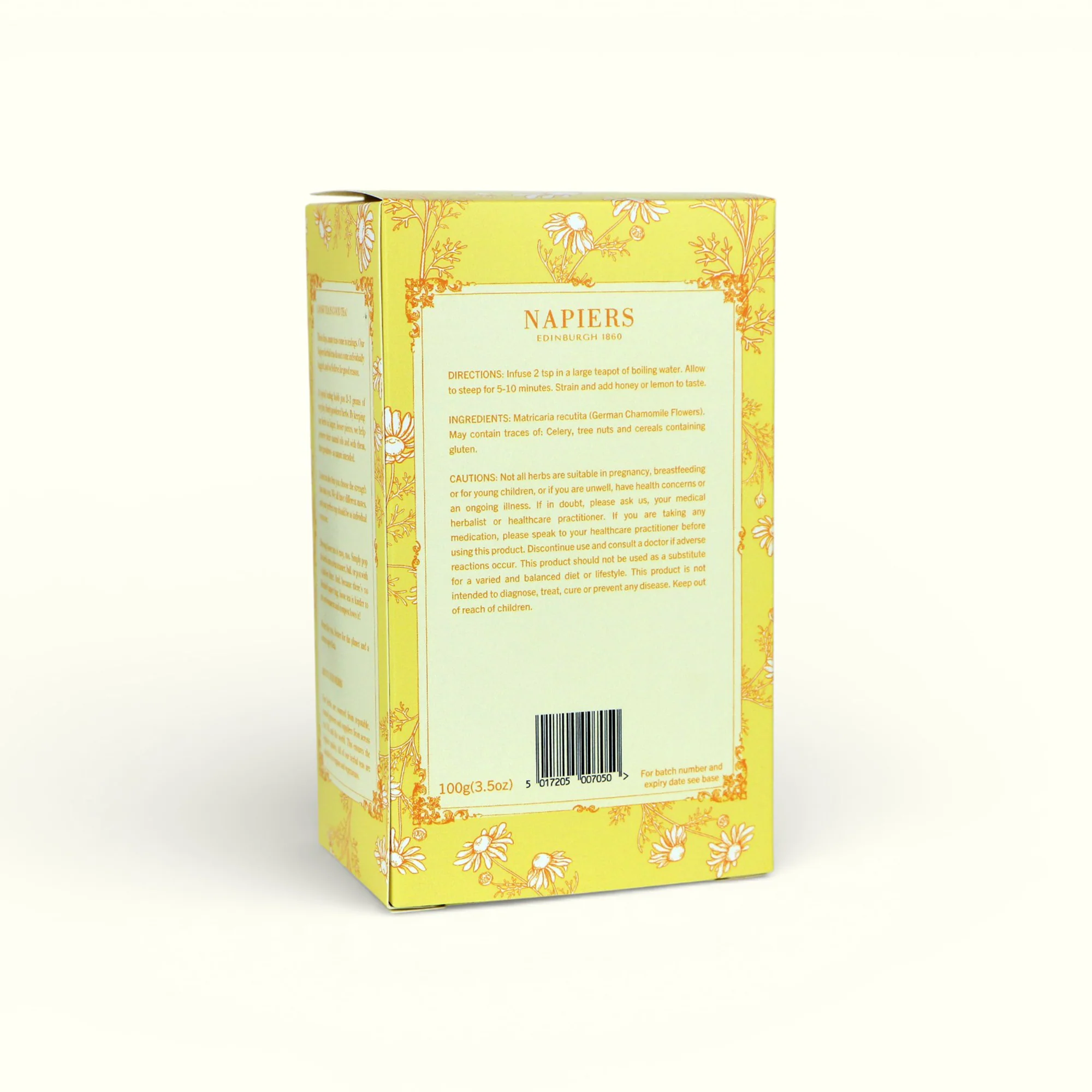 Napiers Chamomile Flower Tea - Image 3