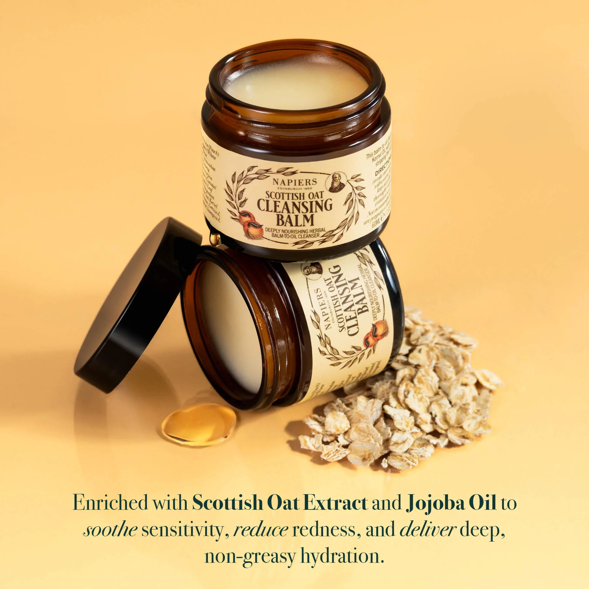 Napiers Scottish Oat Cleansing Balm - Image 2