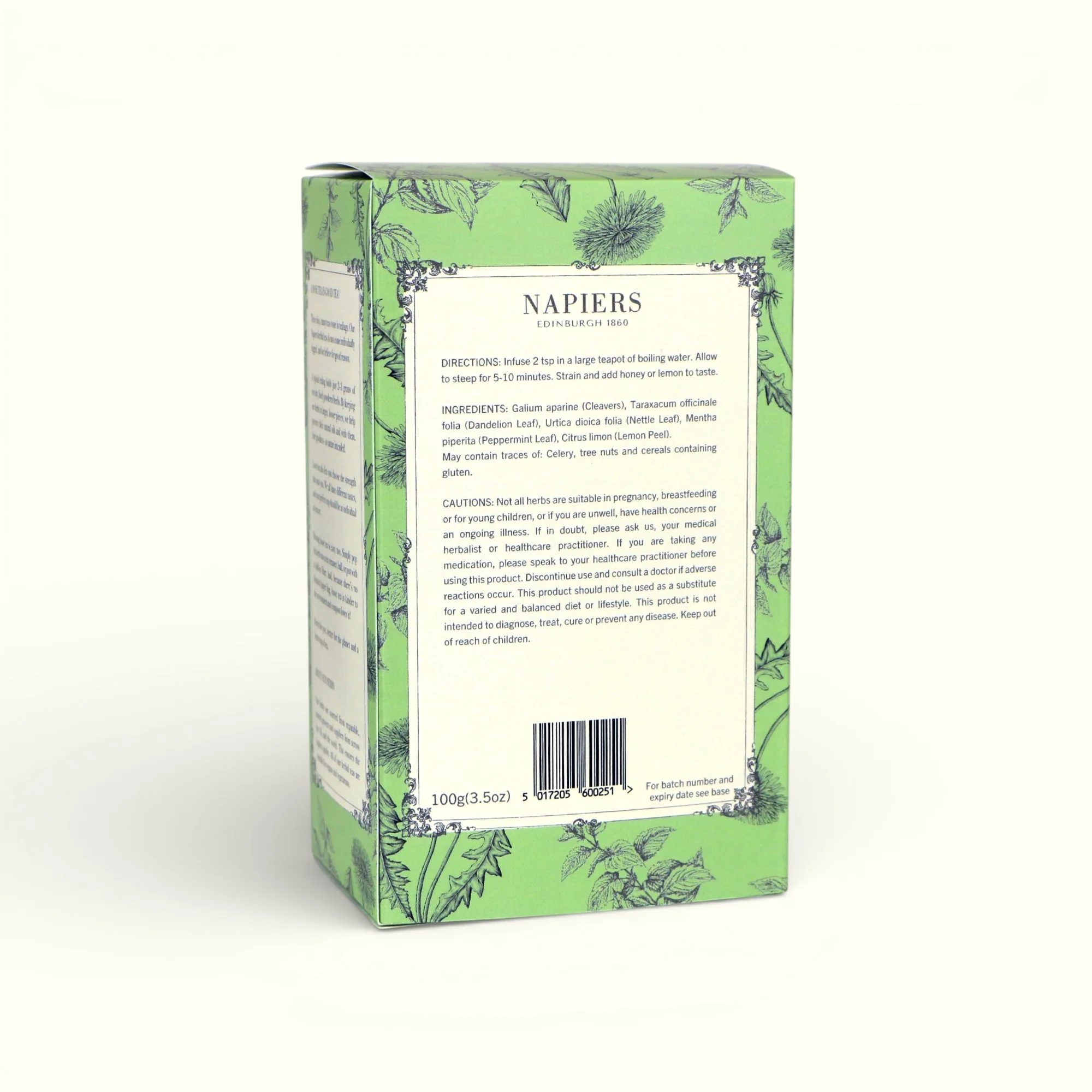 Napiers Detoxitea Herbal Tea Blend - Image 3