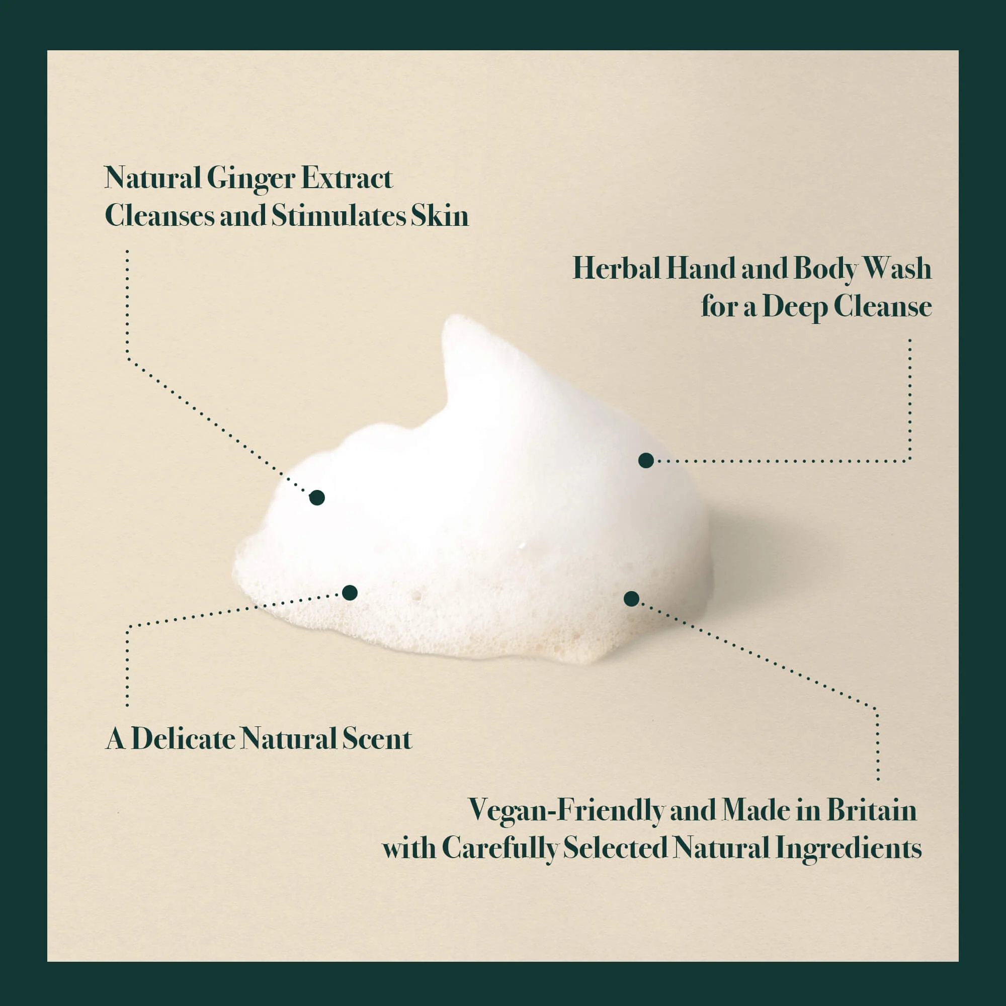 Napiers Ginger Detox Hand and Body Wash - Image 4