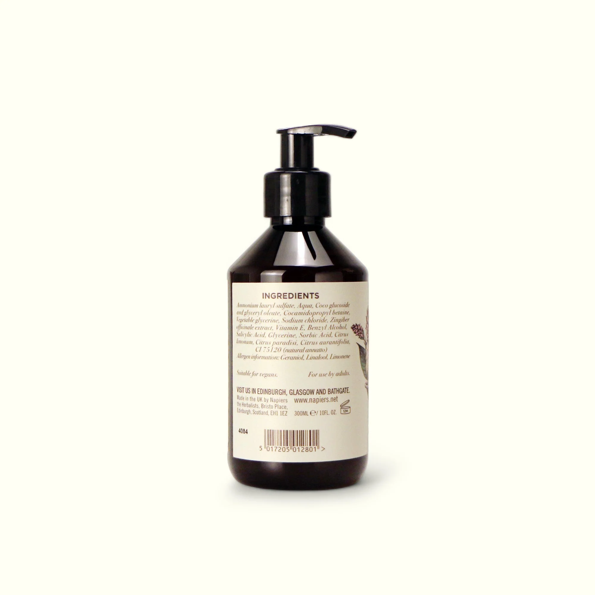 Napiers Ginger Detox Hand and Body Wash - Image 6
