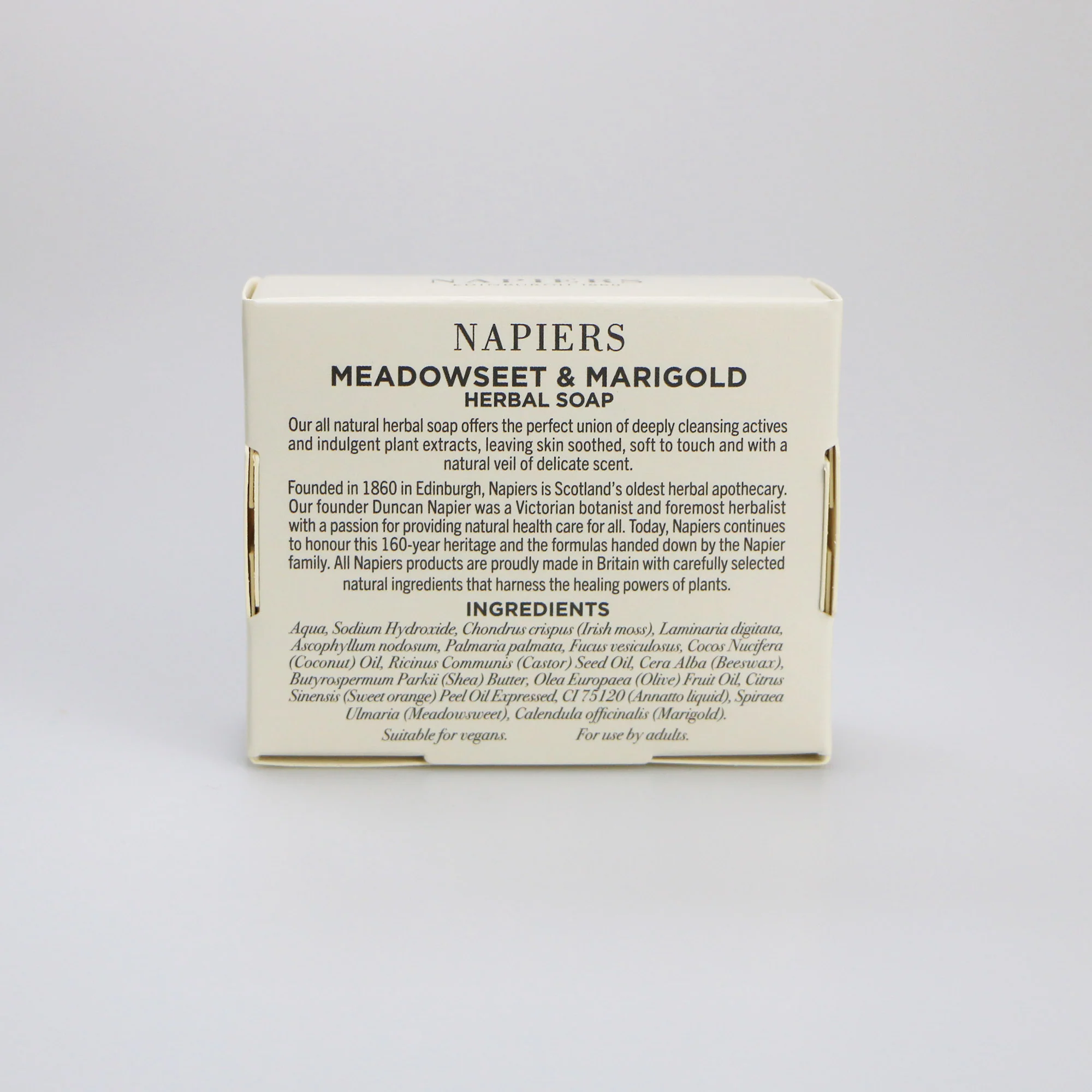 Napiers Marigold & Meadowsweet Soap Bar - Image 4