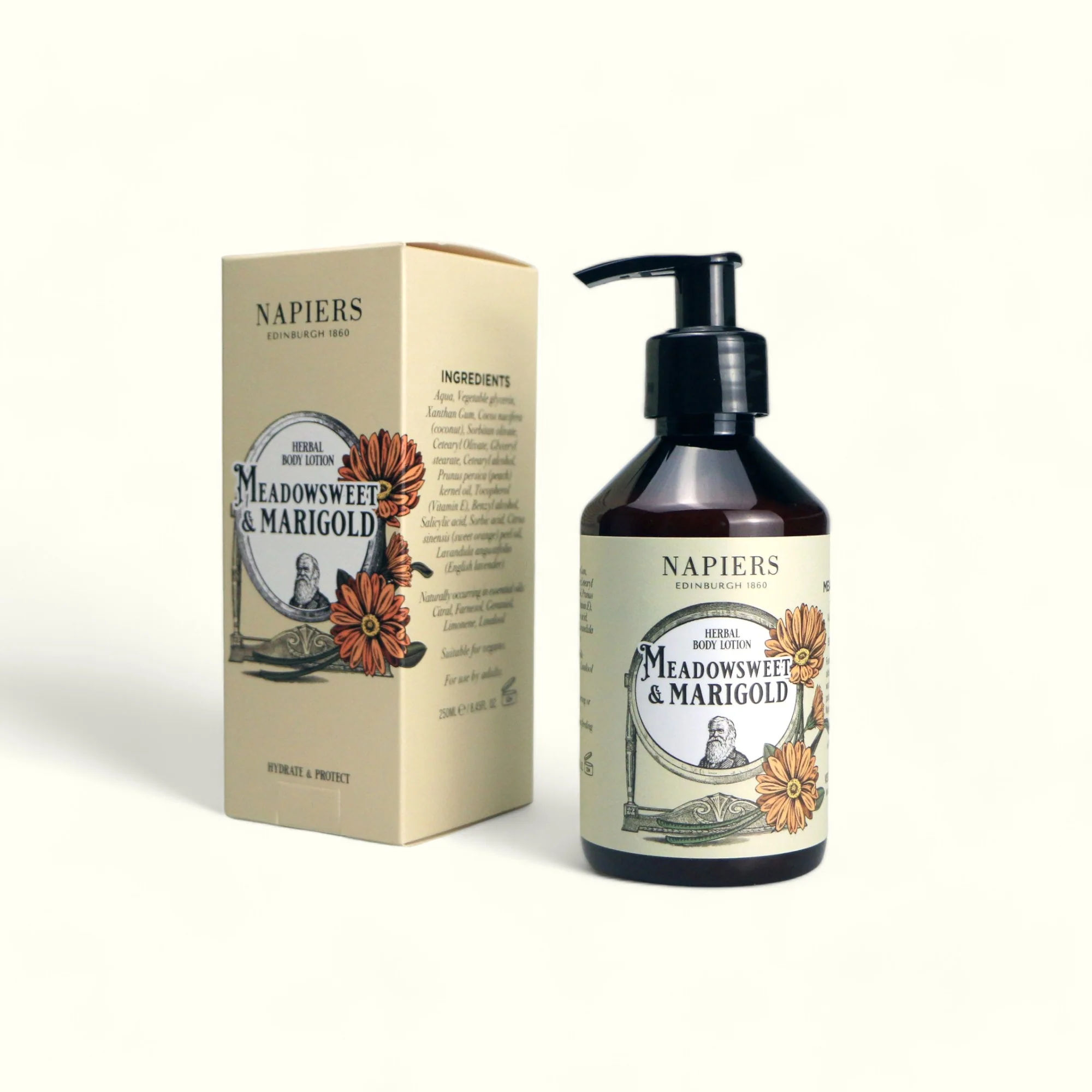 Napiers Meadowsweet & Marigold Body Lotion - Image 4