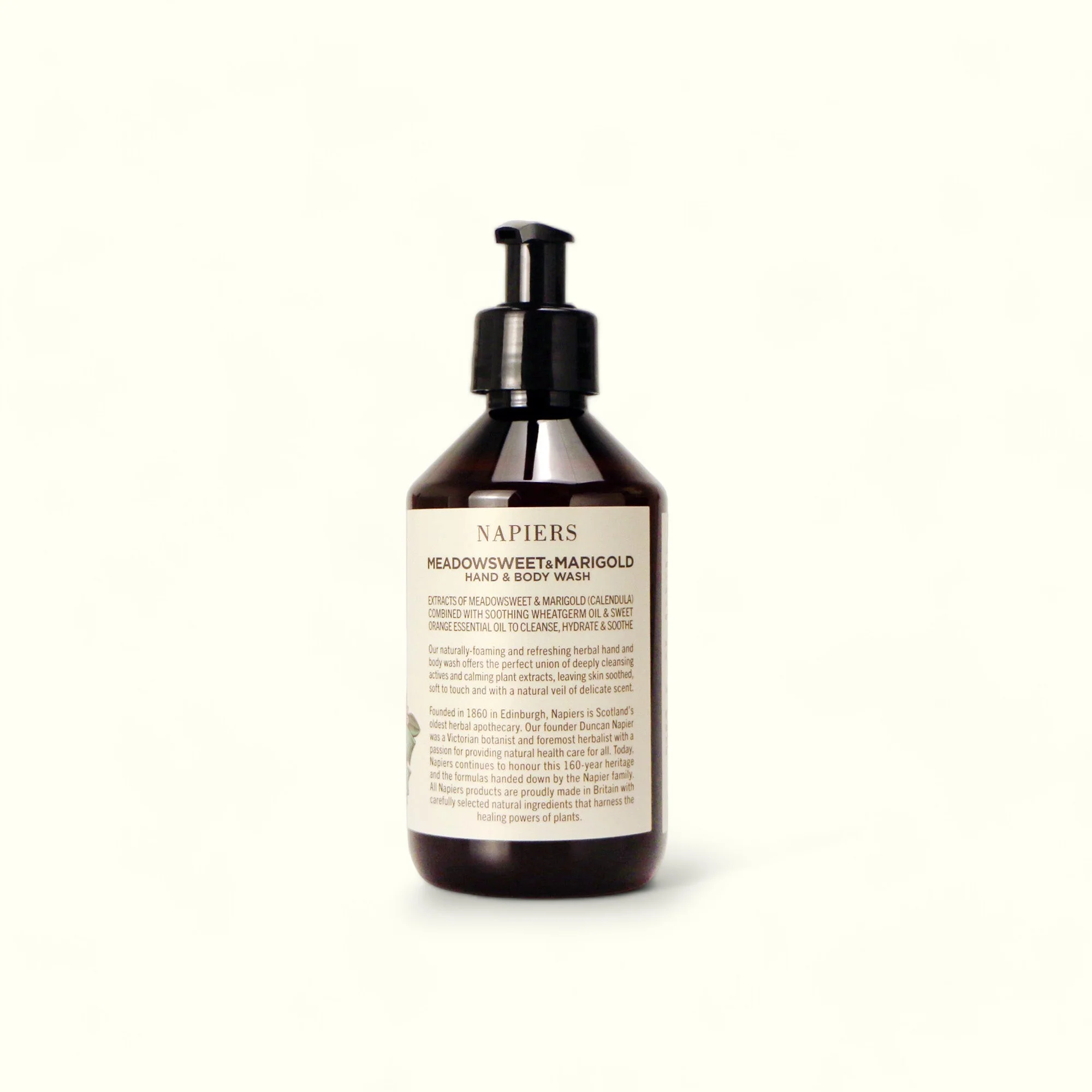 Napiers Meadowsweet & Marigold Hand and Body Wash - Image 2