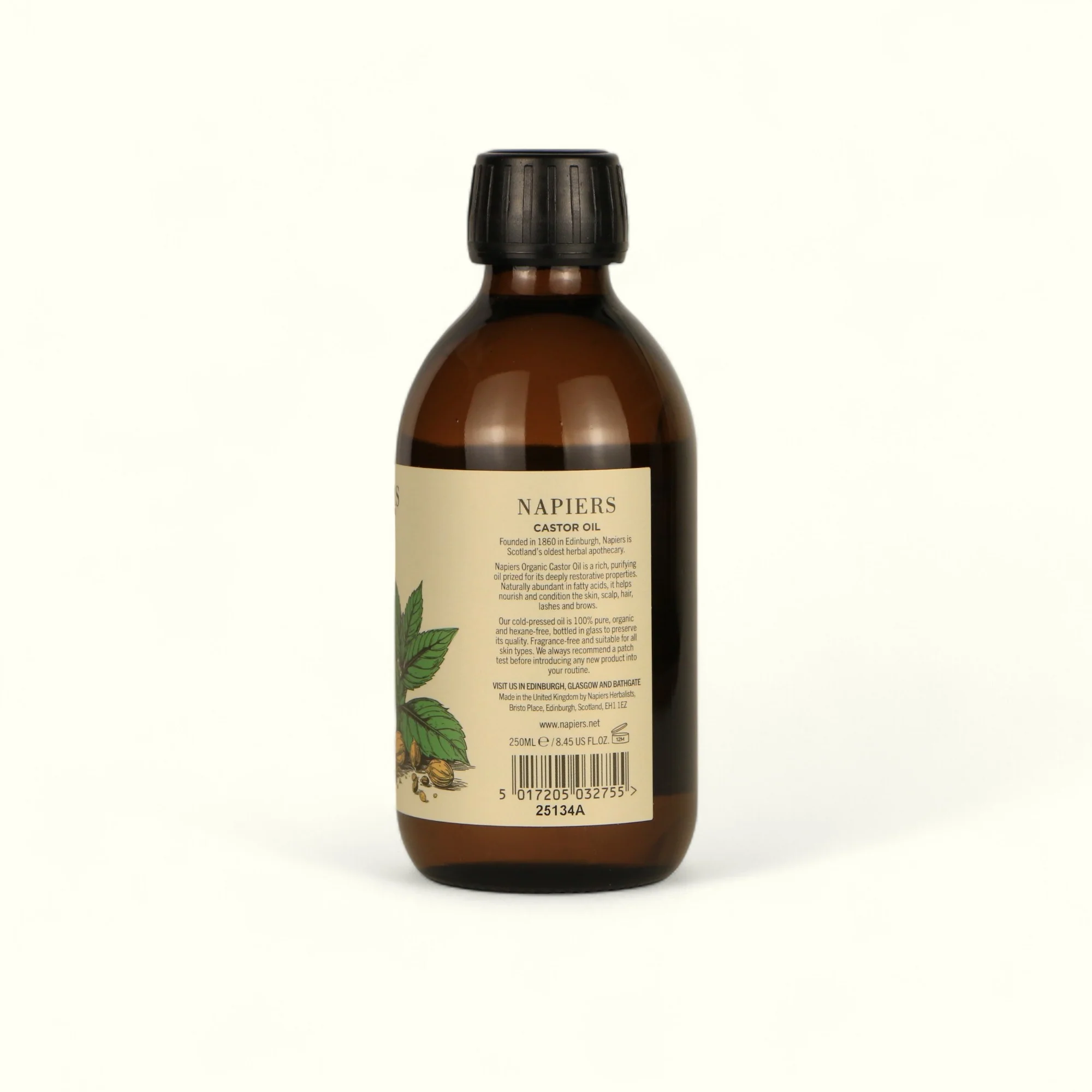 Napiers Organic Castor Oil - 250ml - Image 8