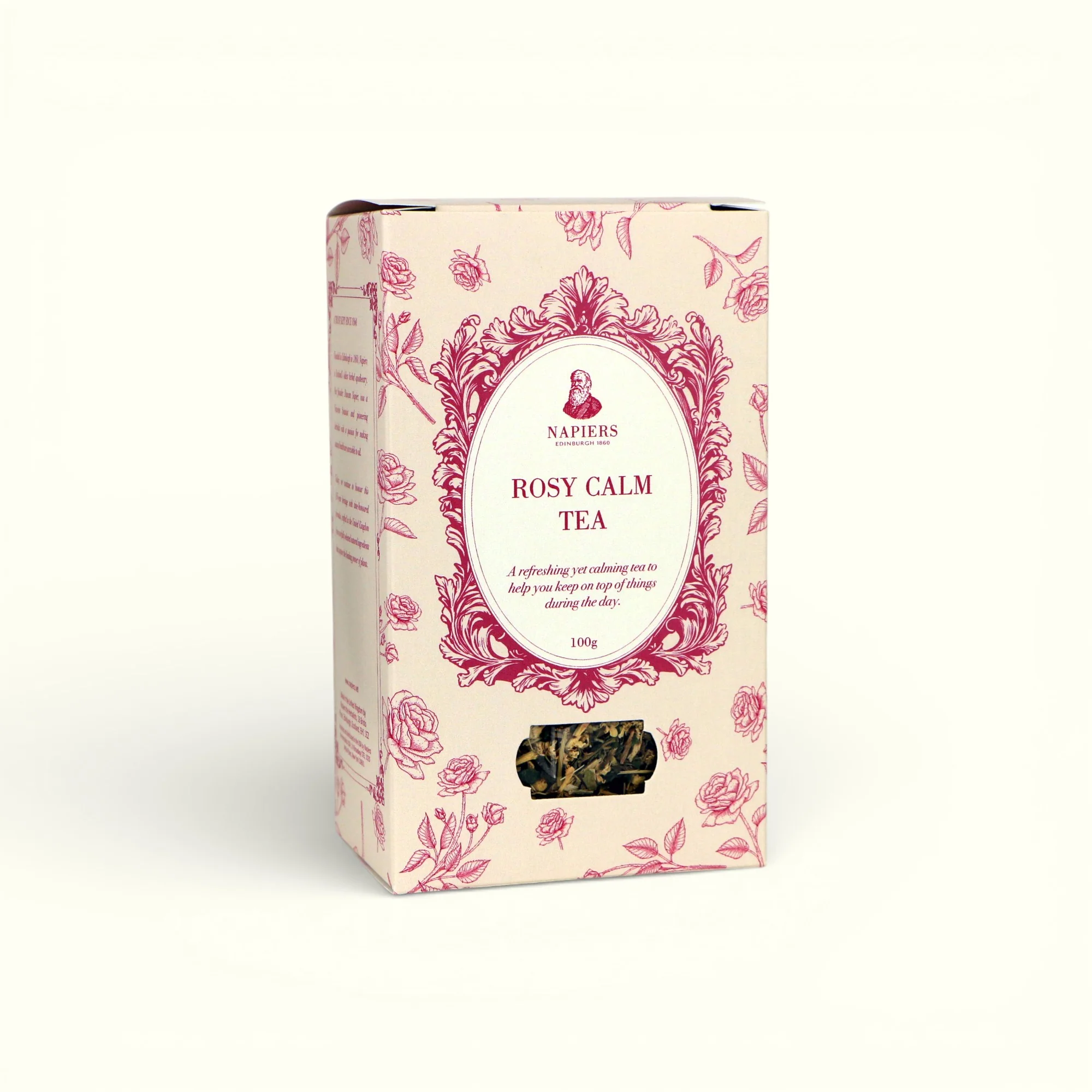 Napiers Rosy Calm Herbal Tea Blend - Image 2