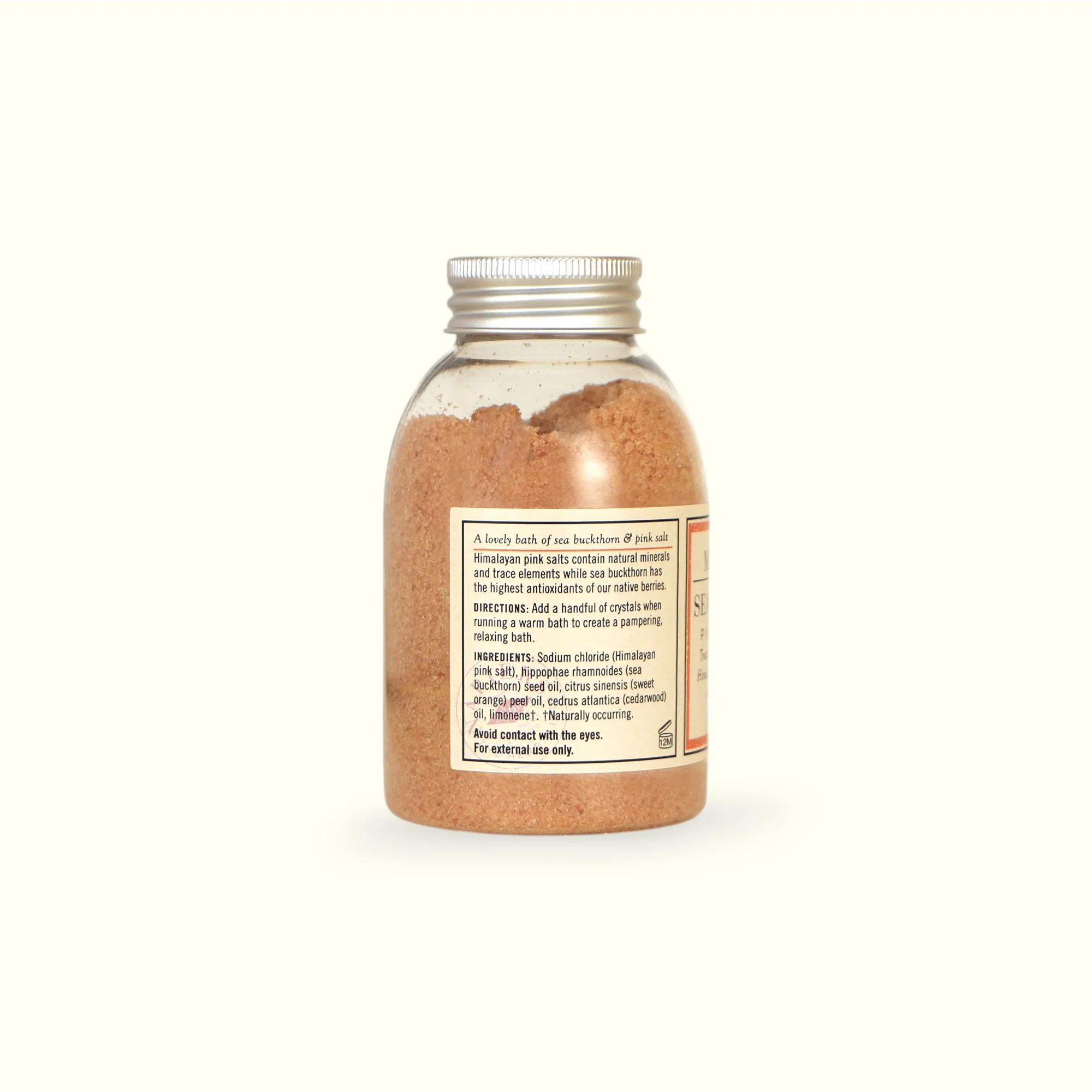 Napiers Sea Buckthorn Pink Bath Salts - Image 2