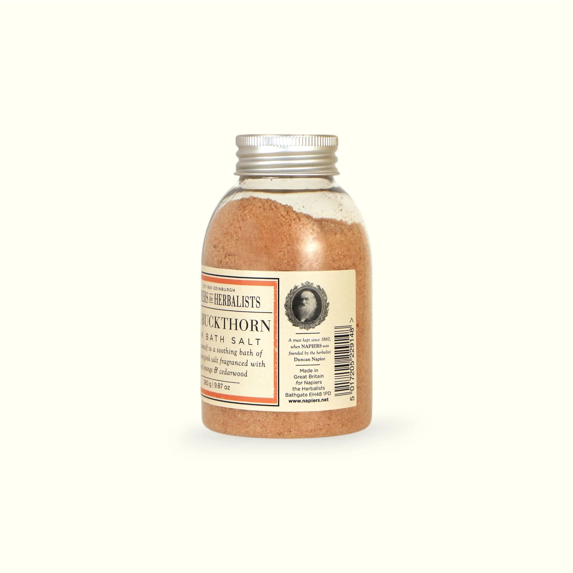 Napiers Sea Buckthorn Pink Bath Salts - Image 3
