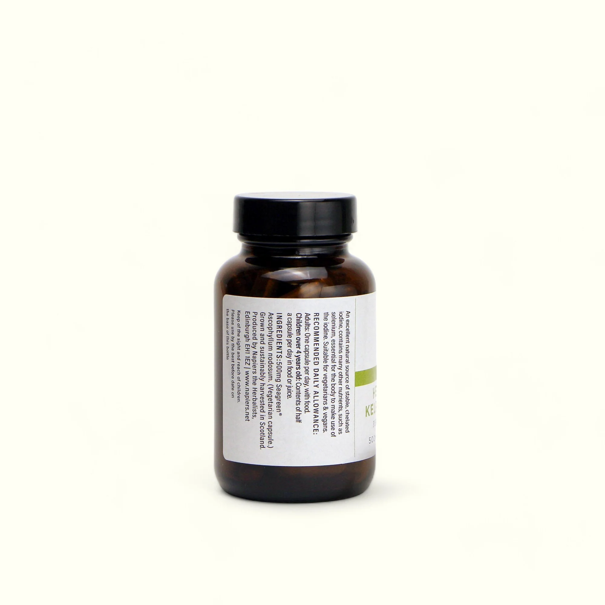 Napiers Seagreens® Organic Hebridean Kelp Capsules - Image 4