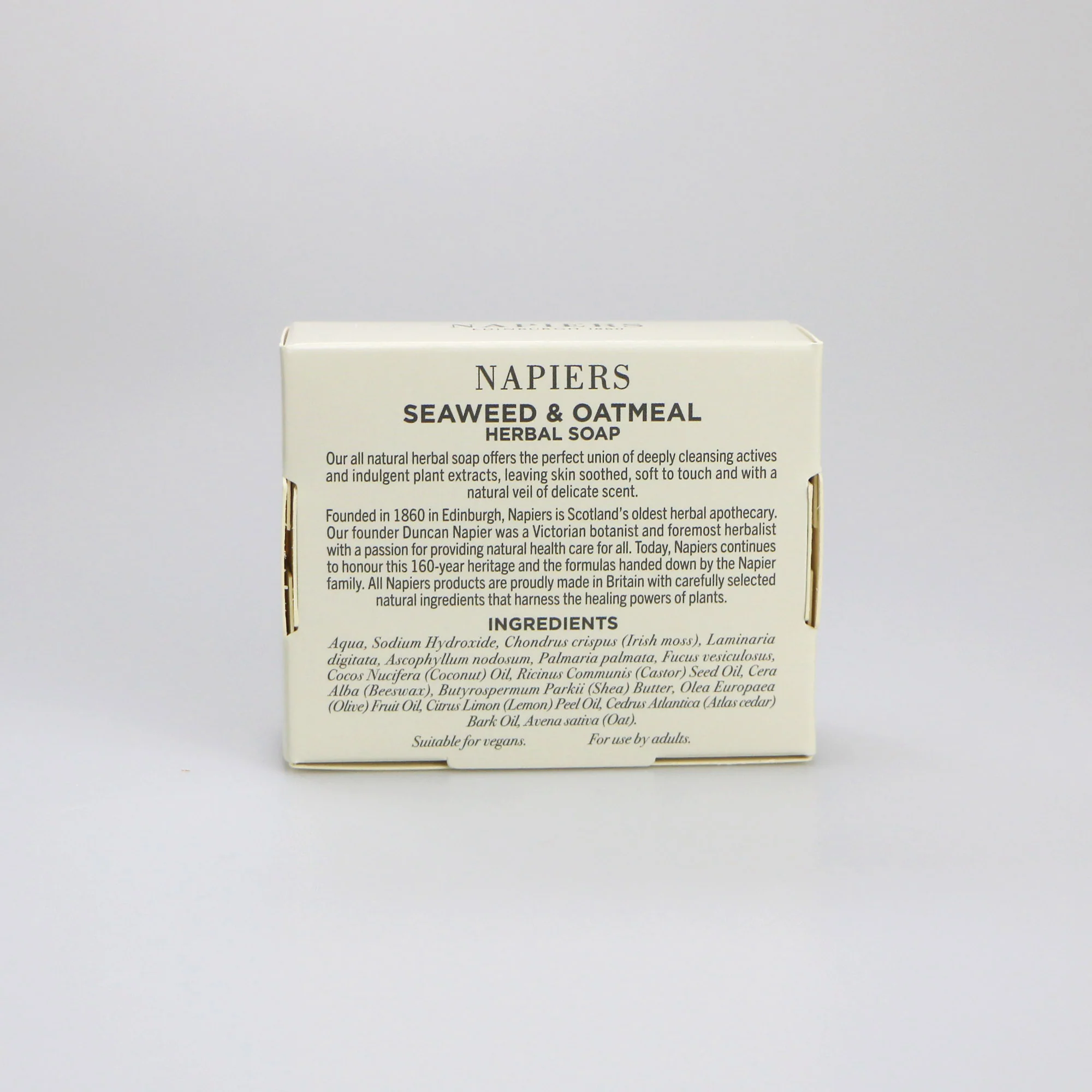 Napiers Seaweed & Oatmeal Soap Bar - Image 4