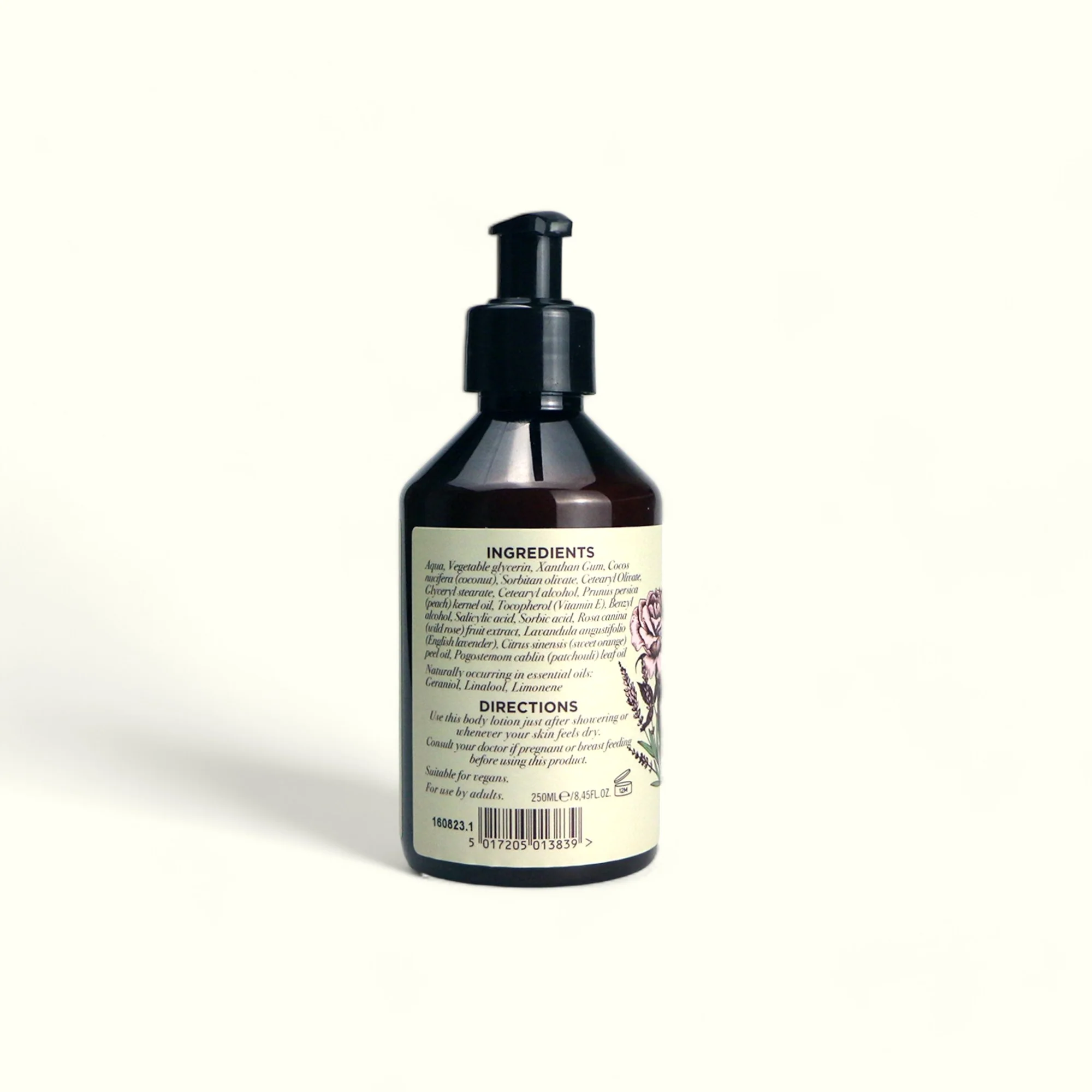 Napiers Wild Rose & Lavender Body Lotion - Image 3