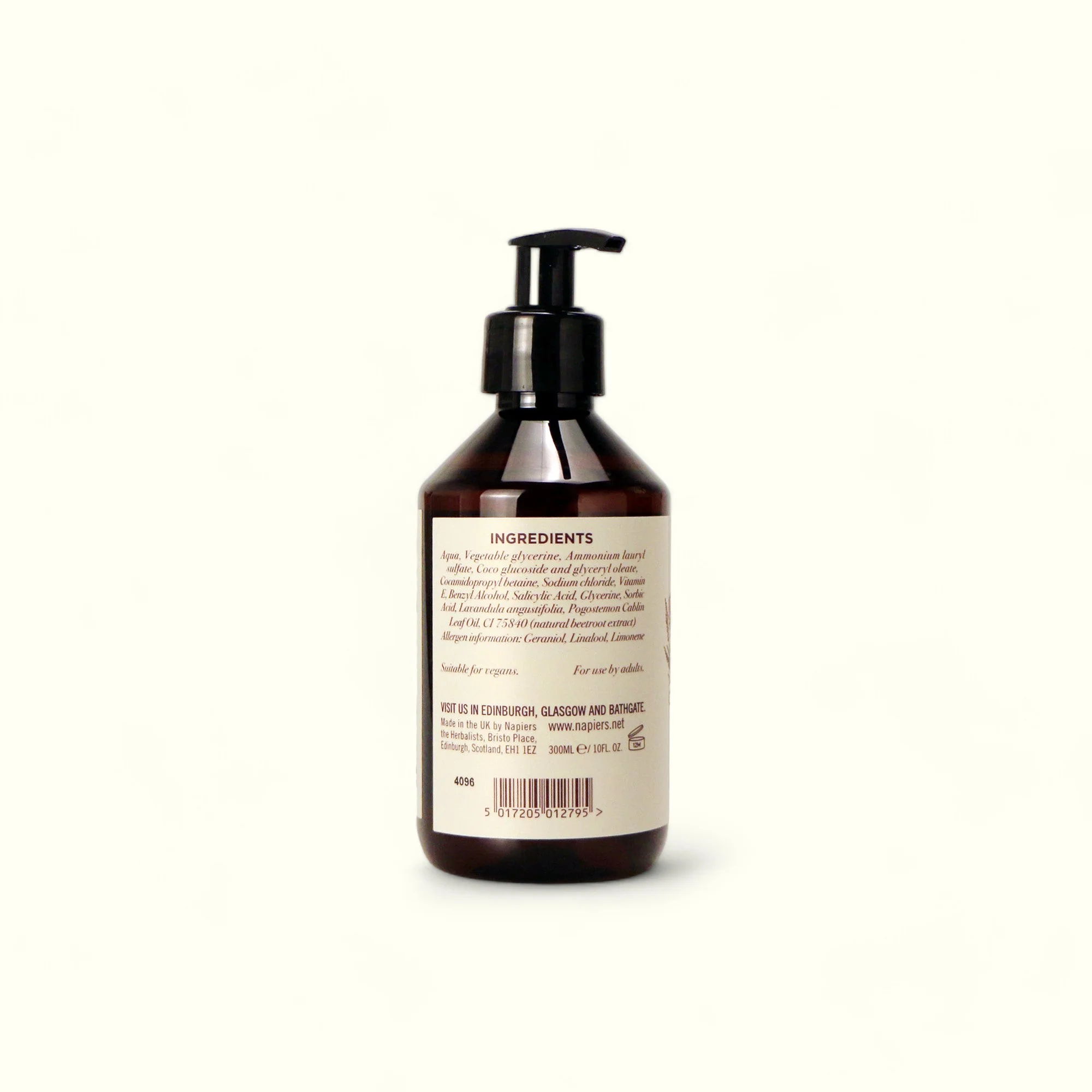 Napiers Wild Rose & Lavender Hand and Body Wash - Image 3