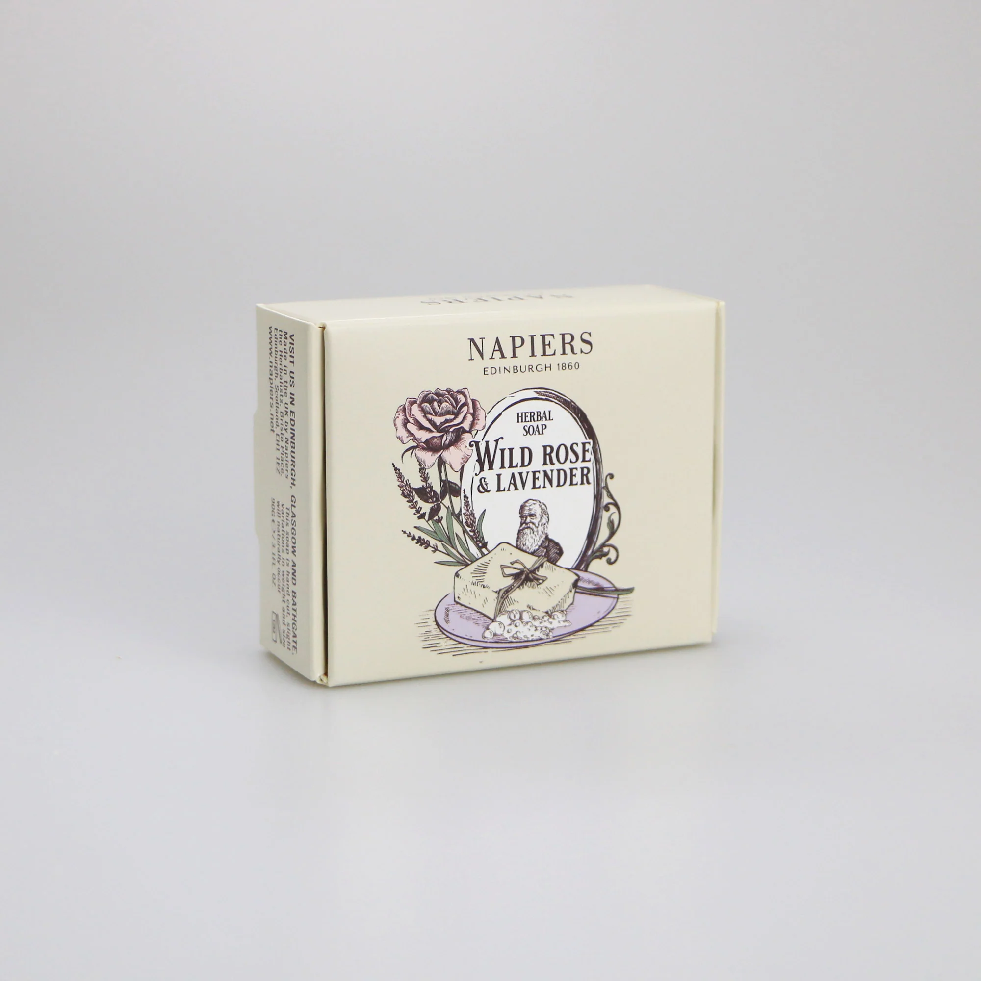 Napiers Wild Rose & Lavender Soap Bar - Image 3