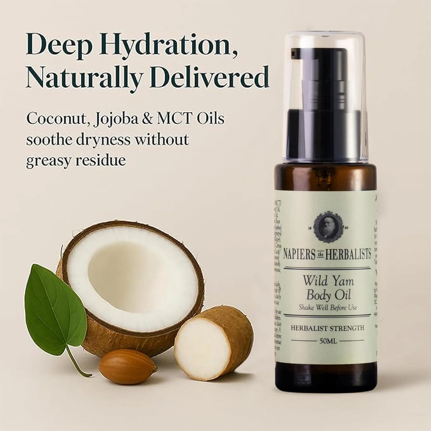 Napiers Wild Yam Body Oil - Image 2
