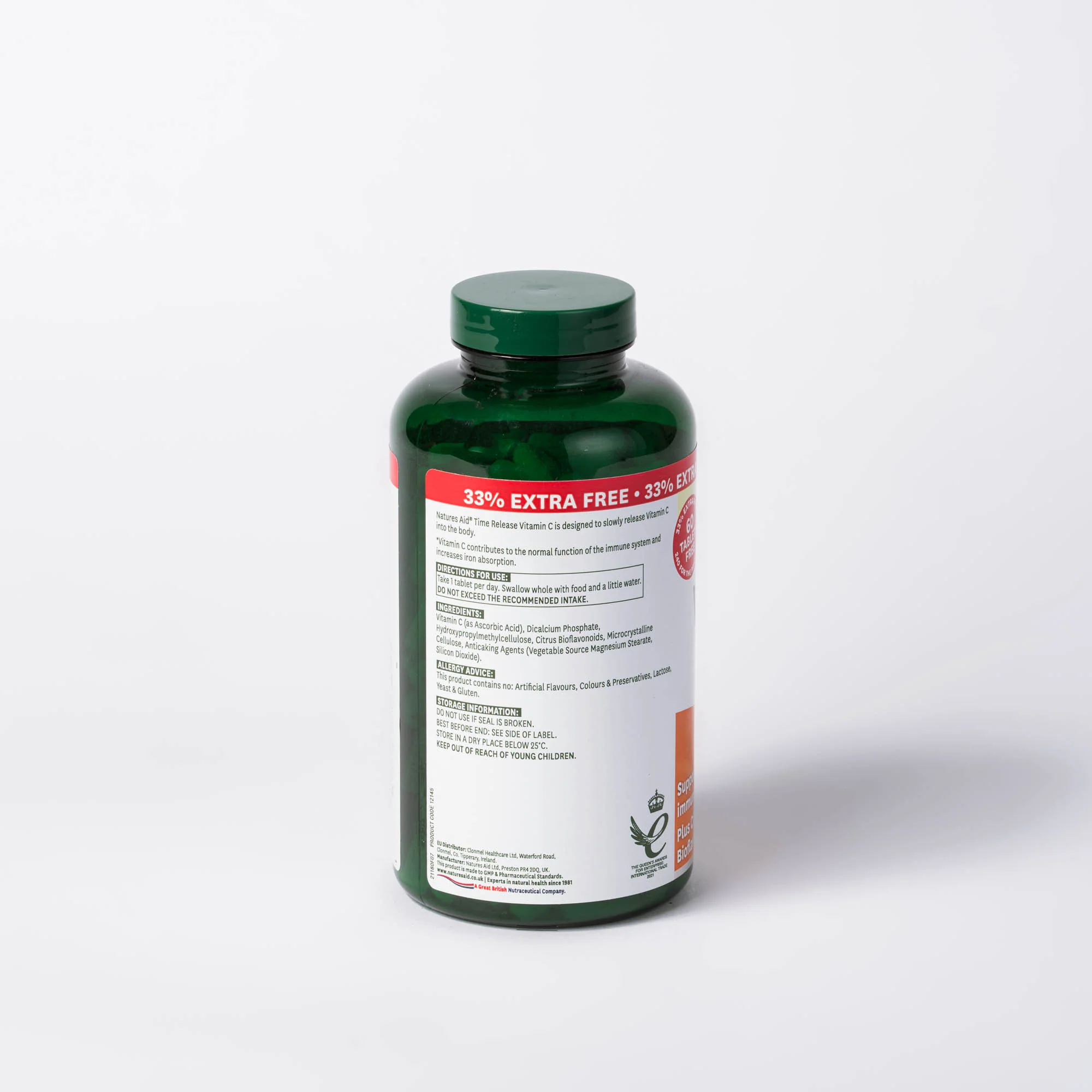 Natures Aid Vitamin C Time Release 1000mg - Image 2