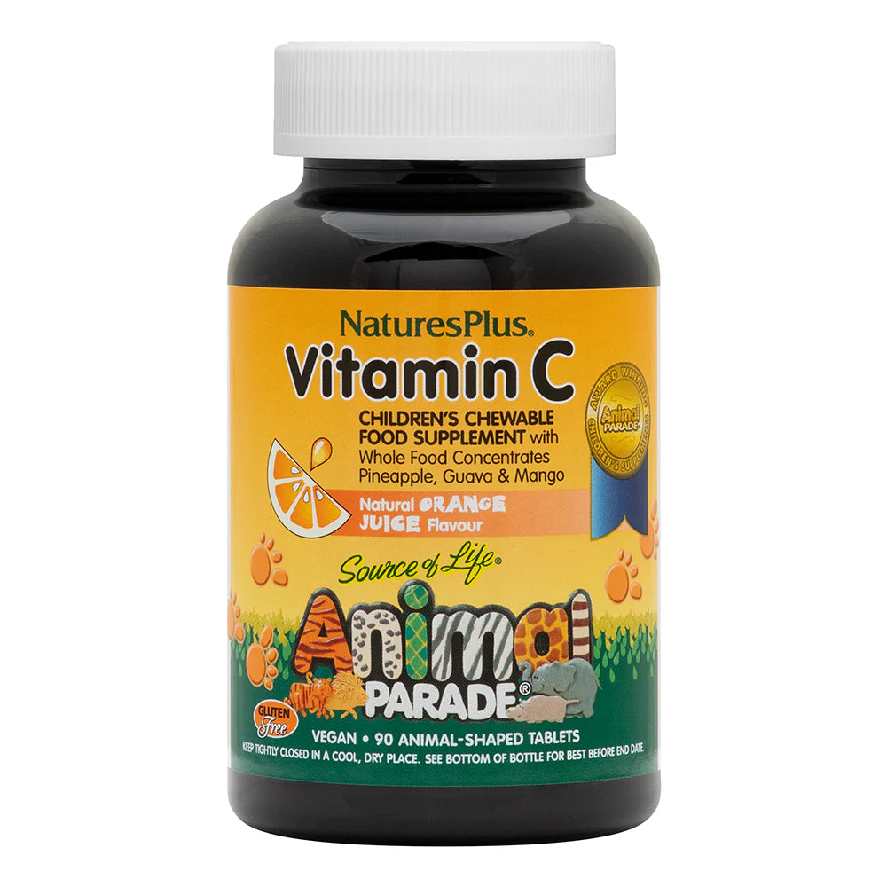 Natures Plus Animal Parade Vitamin C Children's Chewable Tablets - Image 2