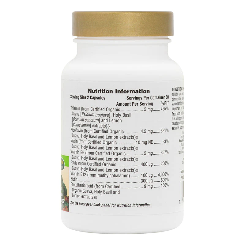 Natures Plus Source of Life Garden B-Complex Capsules - Image 2