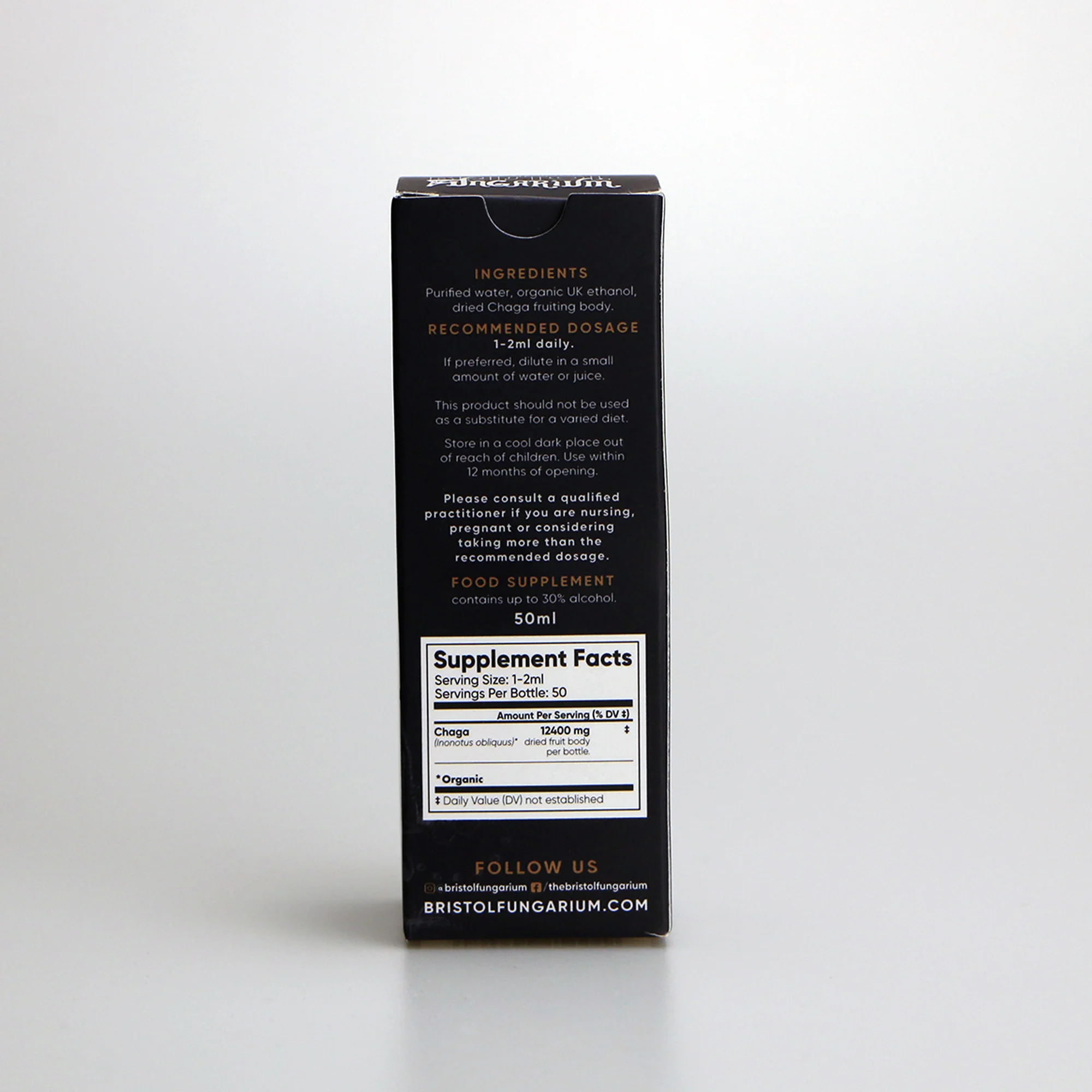 Bristol Fungarium Organic Chaga Tincture 50ml - Image 4