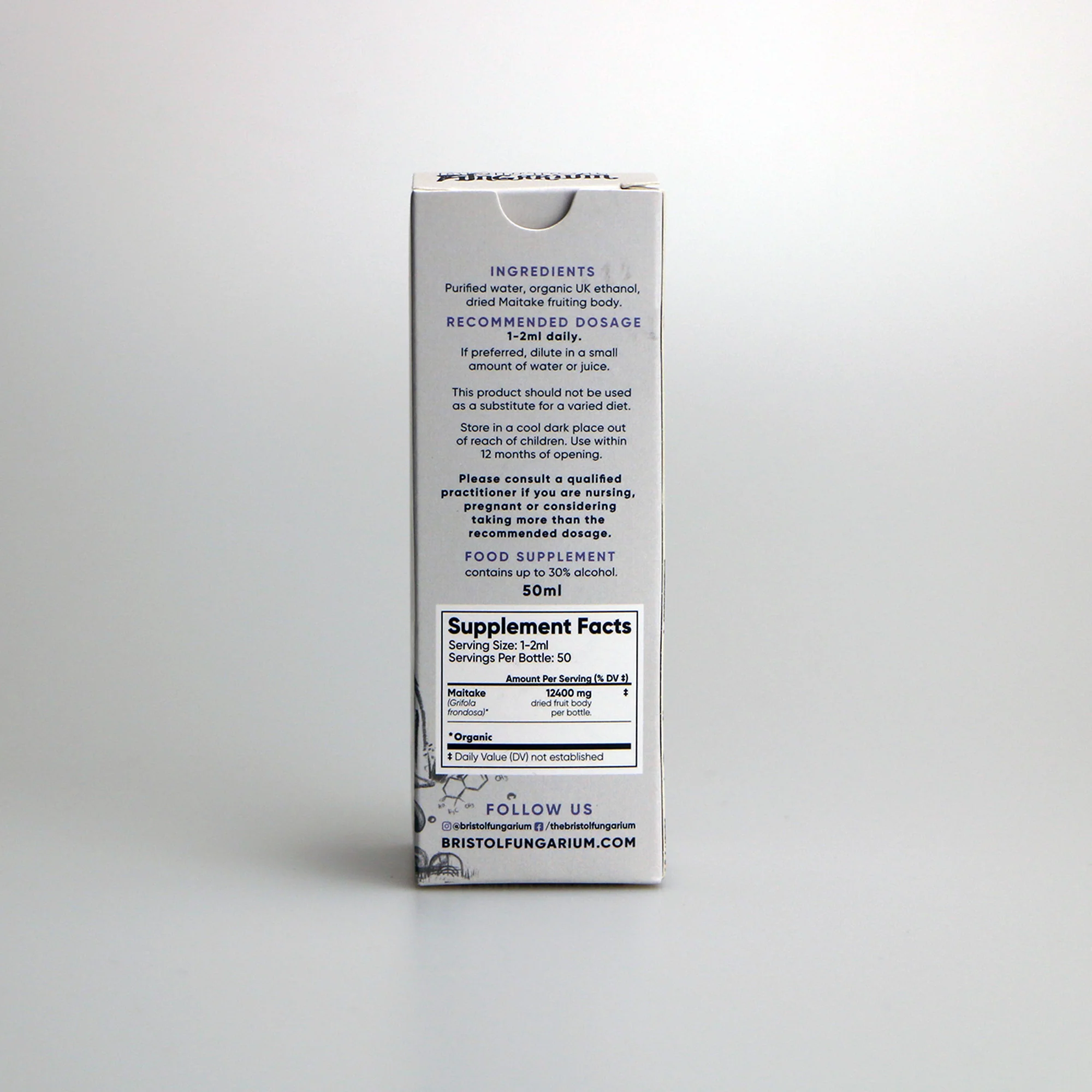 Bristol Fungarium Organic Maitake Tincture 50ml - Image 4