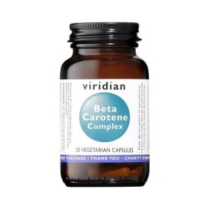Viridian Beta Carotene Complex Capsules - Image 2