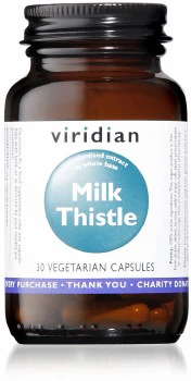 Viridian Milk Thistle Herb & Seed Extract Capsules - Image 2