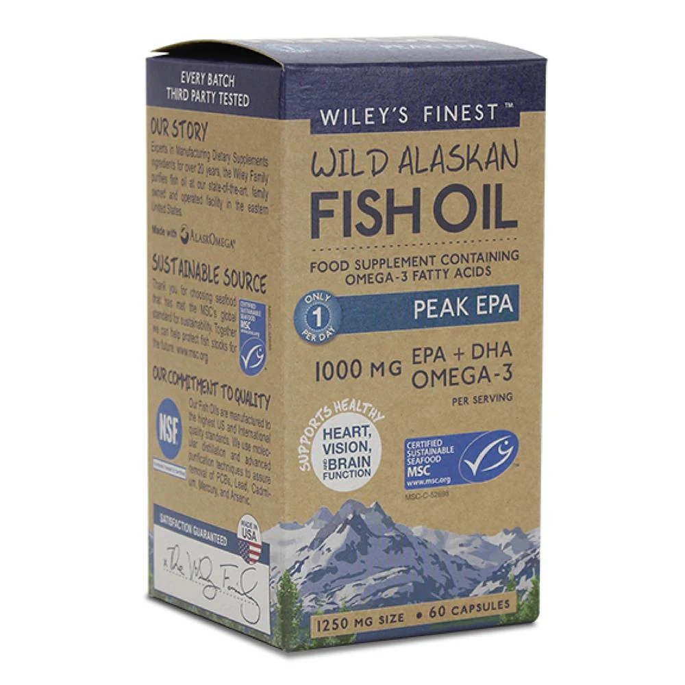 Wiley's Finest Peak EPA Capsules - Image 2
